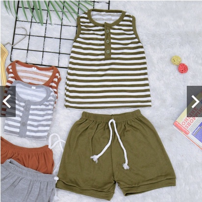 SETELAN SINGLET SALUR / SET SINGLET SALUR PREMIUM