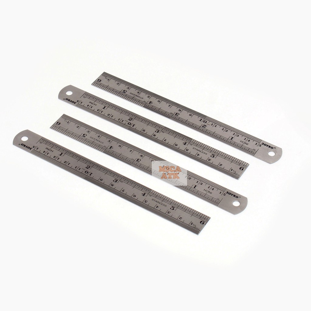 

JOYKO RULER SS 15CM - Penggaris 15cm Besi [ ECER ]