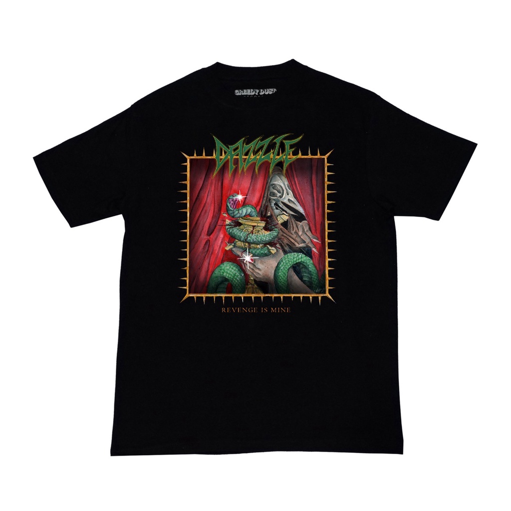 T-Shirt Band Hardcore 'Dazzle - Revenge Is Mine'