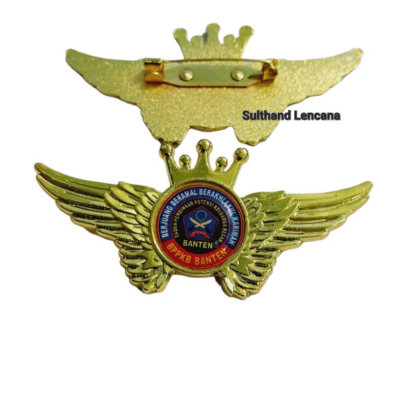 Pin bppkb banten model wing terbaru