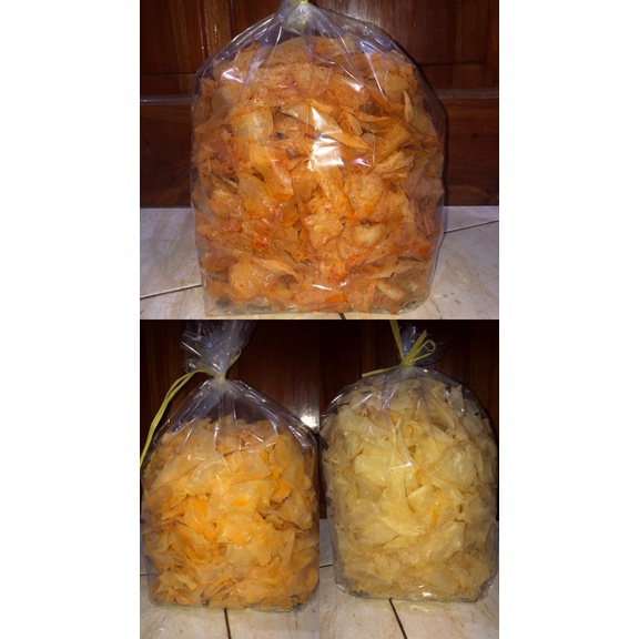 

keripik singkong kriwil/renyak/snack/cikruh