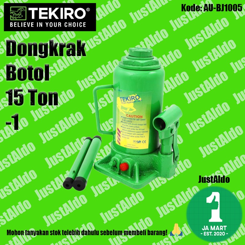 Dongkrak Botol 15 Ton Tekiro