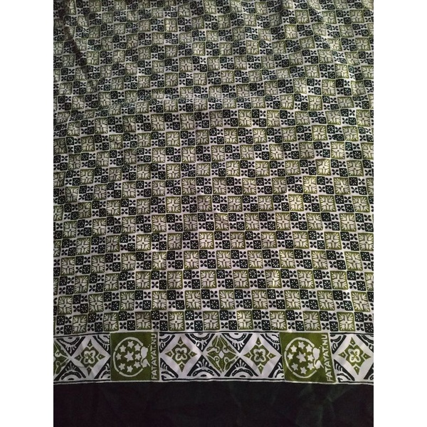 KAIN BATIK FATAYAT NU SEMI SUTRA METERAN BAHAN BATIK FATAYAT NU MOTIF KOTAK TERLARIS DAN TERMURAH