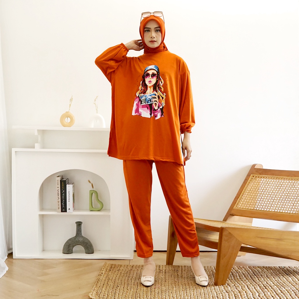 GR (REALPICT) ONESET JUMBO LD135 STELAN ATASAN OVERSIZE VIRAL SR621