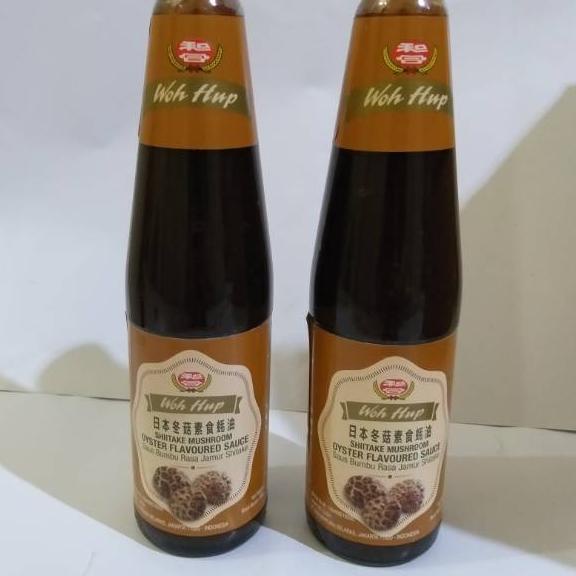 

Terbaik Woh hup saus Tiram Vegetarian/ shitake mushroom oyster sauce 500 ML 