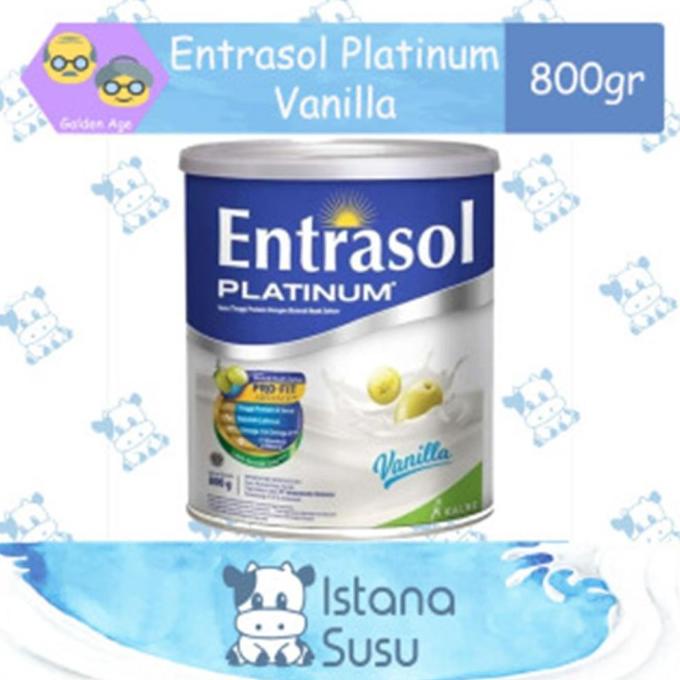 

[ COD ] Entrasol Platinum Vanilla 800gr