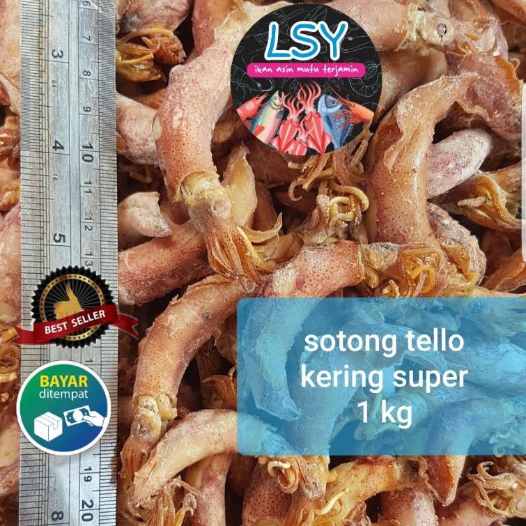 

10.10 Product HOT ikan asin sotong jarum telur / sotong kering super 1 kg !!