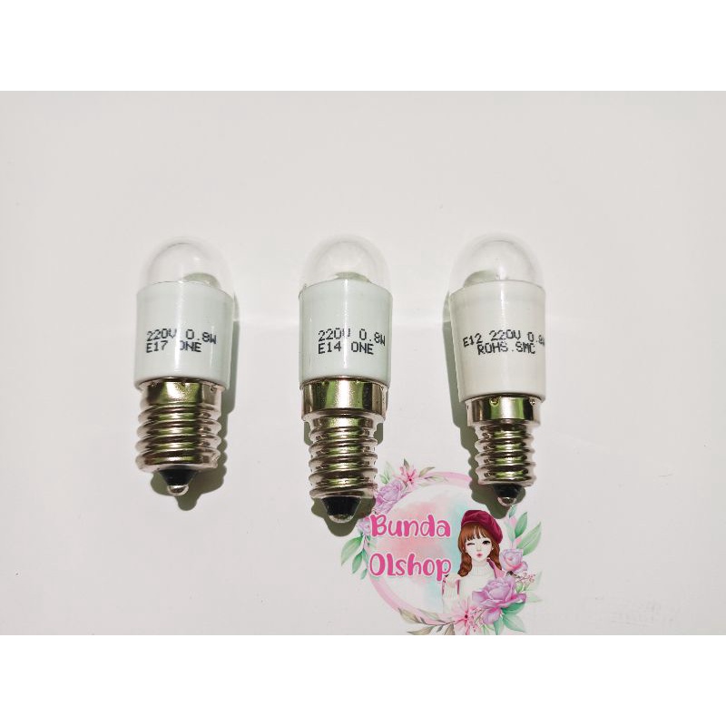 Lampu LED Kulkas E12 E14 E17