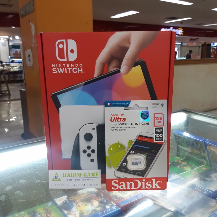 [Game/Console] Nintendo Switch Oled Cfw / Switch Oled Cfw + Mc Ori Sandisk +Full Game