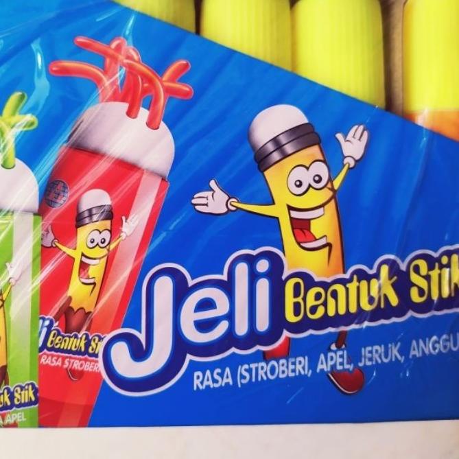 

SALE!!Jelly bentuk stik / jelli putar / permen lipstik, aneka rasa buah isi 30pcs|KD9