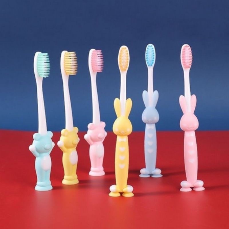 SIKAT GIGI ANK 4 in 1 BEAR RABBIT 2 TAHUN KE ATAS ToOTHBRUSH