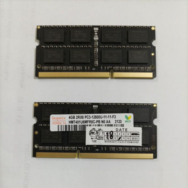 RAM / MEMORY hynix SODIMM laptop DDR3 4GB 1600/12800 4G sodimm