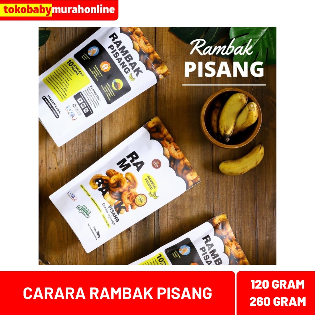 CARARA RAMBAK PISANG / KERIPIK PISANG