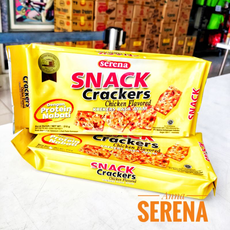 

SERENA SNACK CRACKERS 210 GR