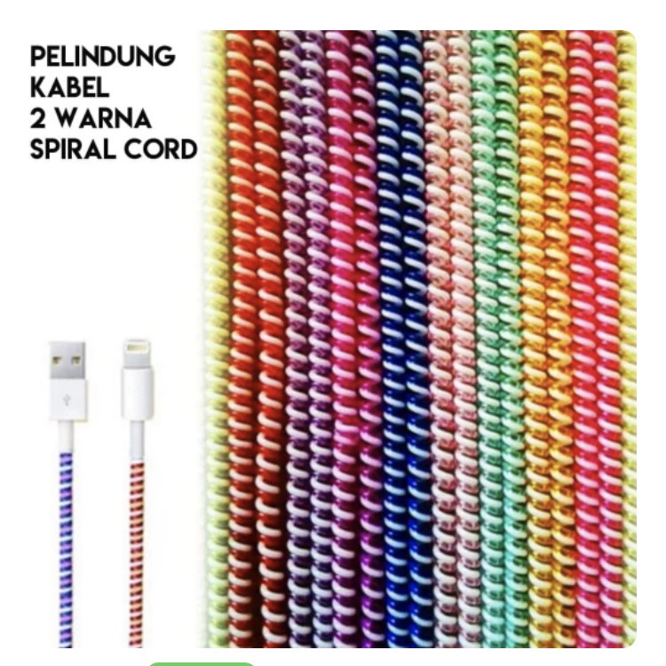 Pelindung Kabel Warna Data 2 3 1 Warna Cord Protector Charger Handsfree Cable Protection Lilitan Spiral Warni 3 Colour 2 1 Colours Pink Biru Merah Hijau Biru-Dongker Hitam Abu Banyak Warna ada satu dua dan tiga Pen gikat Kabel data Chargeran Headseat 4