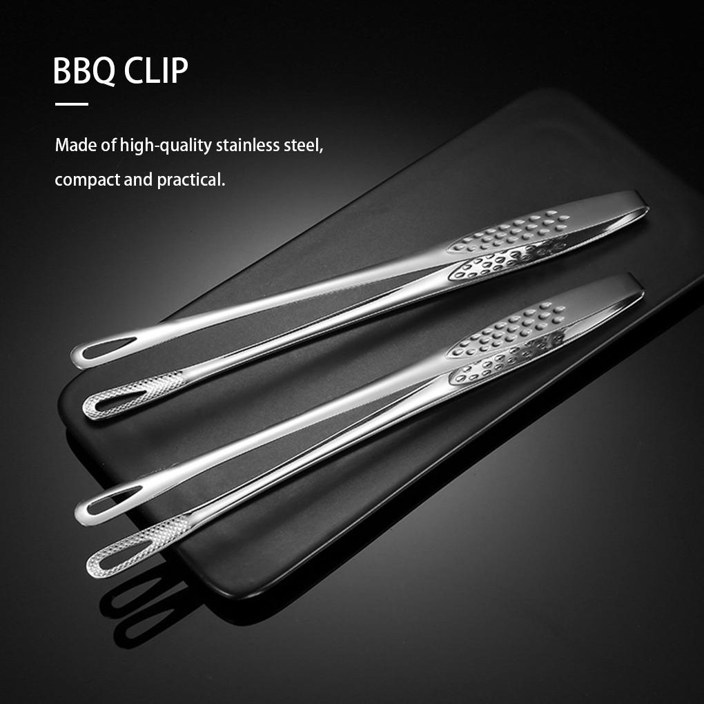 Penjepit Makanan Stainless Anti slip Food Clip Anti Karat Anti Korosi