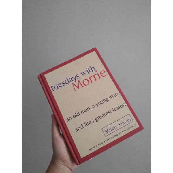 Tuesday with Morrie HC (preloved)