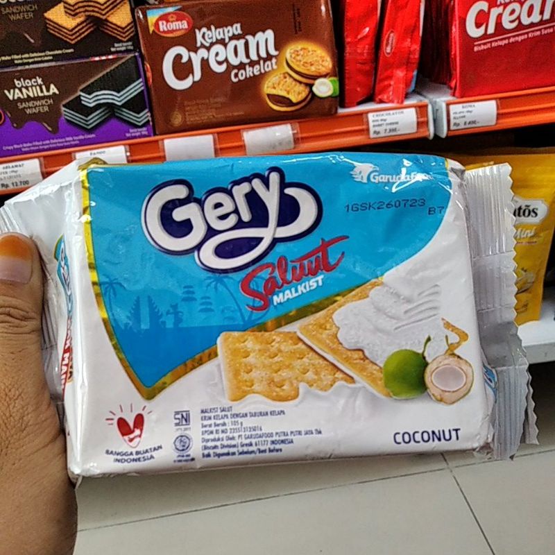 

Gery salut malkist coconut