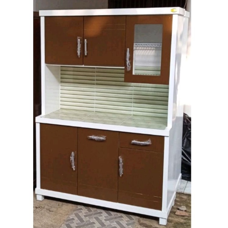 Lemari sayur 3 pintu lemari piring lemari dapur kayu
