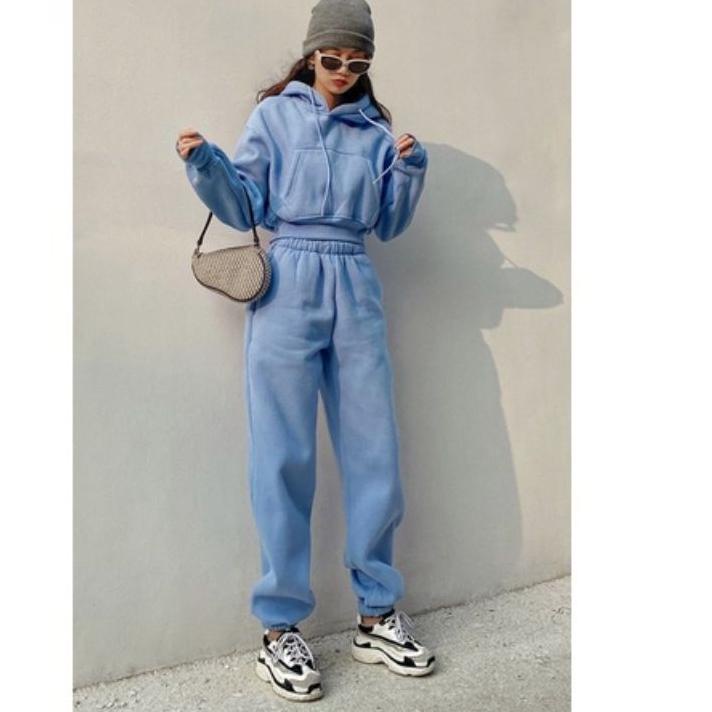 Chekout Nisin Setelan Wanita - Pakaian Wanita Korea - Satu Set Olahraga - One Set Wanita Terbaru