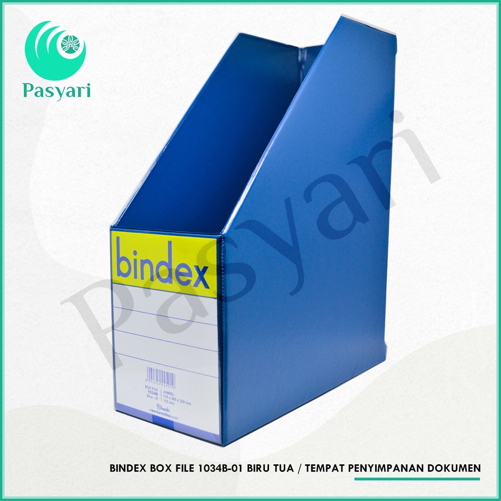 

Bindex Box File 1034b-01 Biru Tua / Tempat Penyimpanan Dokumen