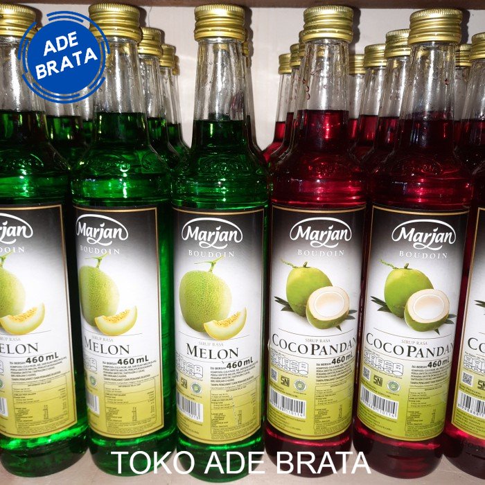 

sirup marjan cocopandan 460ml khusus kirim pakai grab / gojek