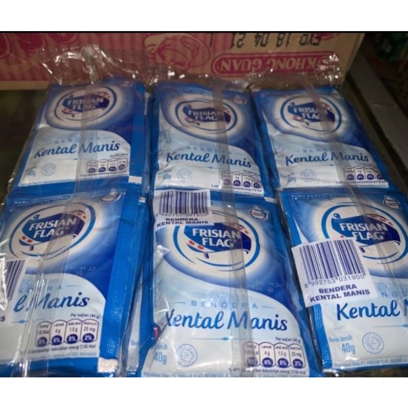 

Susu frisian kental manis Putih [38g / 6sachet]