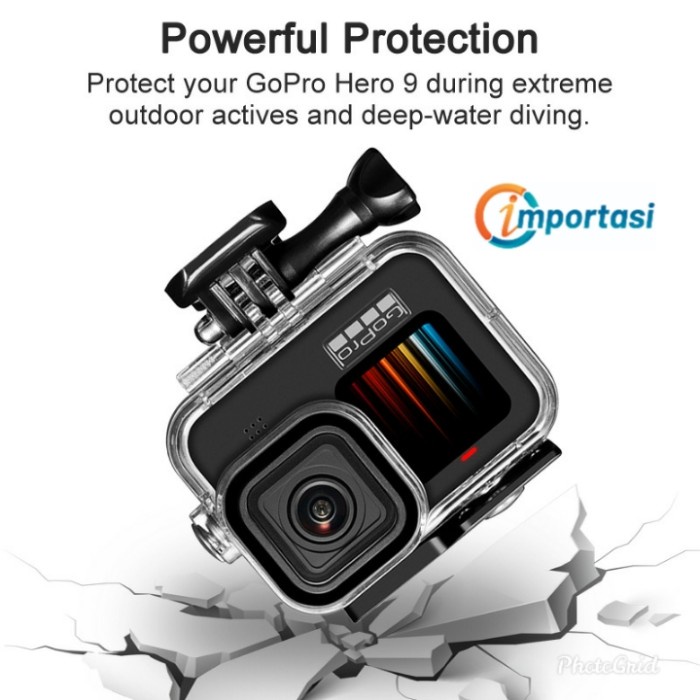 Waterproof Case Underwater Diving Housing GOPRO HERO 11 10 9 Black