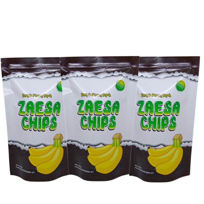 

ZaesaChips 3pcs Keripik Pisang Coklat