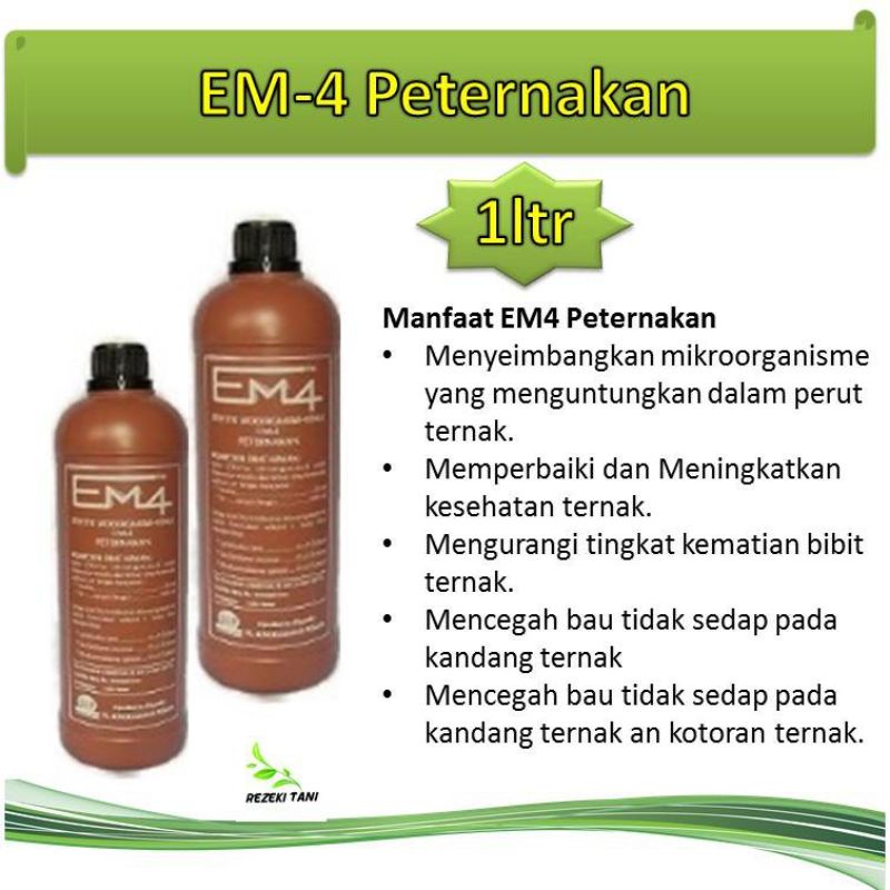 EM4 UNTUK PETERNAKAN 1 LITER ORIGINAL