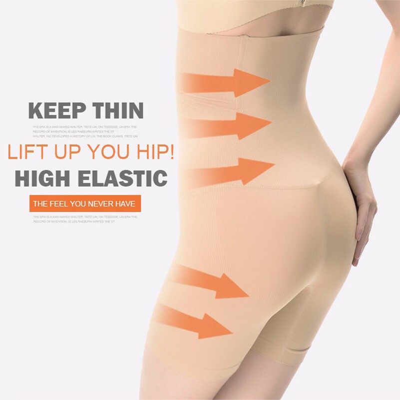 Celana Korset Jumbo Seamless Shapewear Korset Pelangsing Pinggang Tinggi Celana Dalam 612