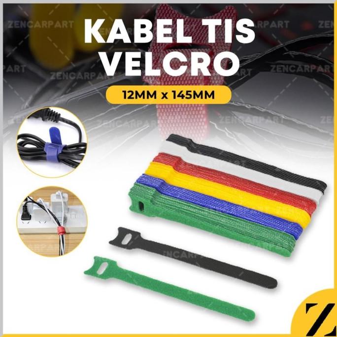 

Kabel Tis Velcro Kabel Pengikat Penjepit Ikat Kabel Tali Organizer Tie