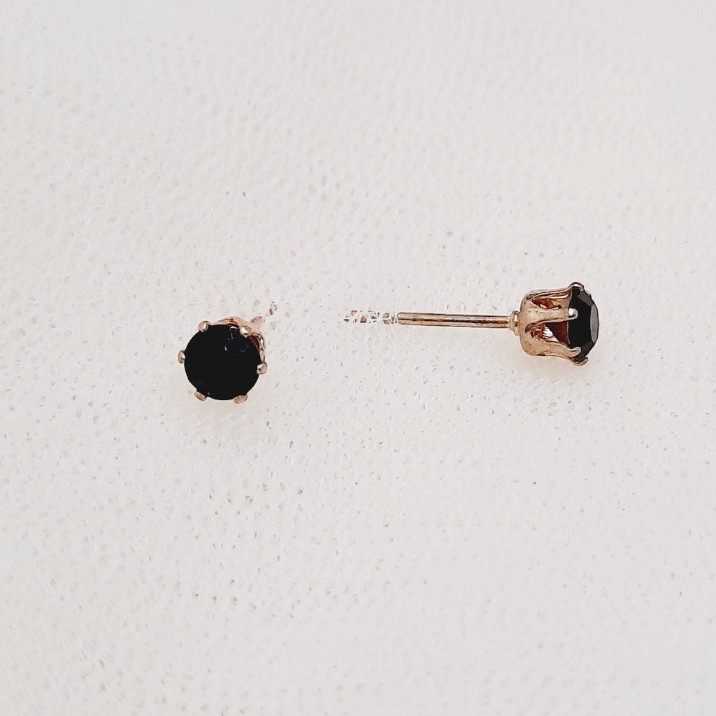 Anting Xuping Model Tusuk Batu Hitam - BE198