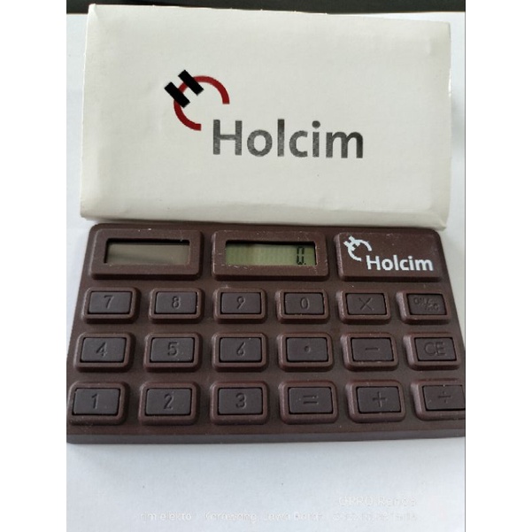 

calculator tenaga Surya mini warna coklat