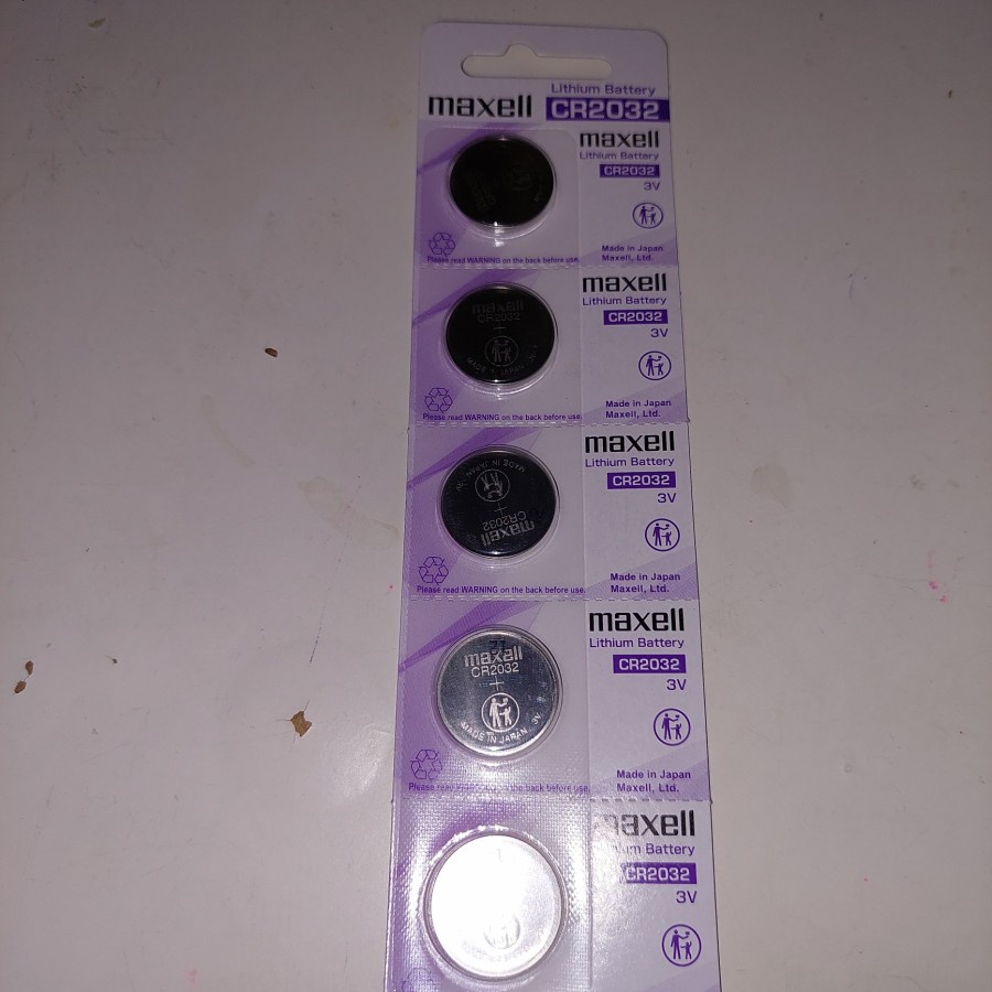 Per 1 Pcs Baterai MAXELL ORIGINAL CR2032 3V / Batere Maxell Ori CR 2032 | DN