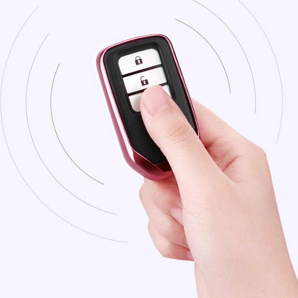 Top Remote Key Case Soft TPU Pelindung Kulit Key Fob Cover