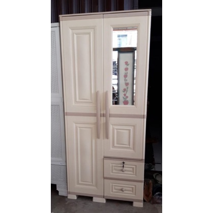 LEMARI OLYMPLAST 2 PINTU MODERN