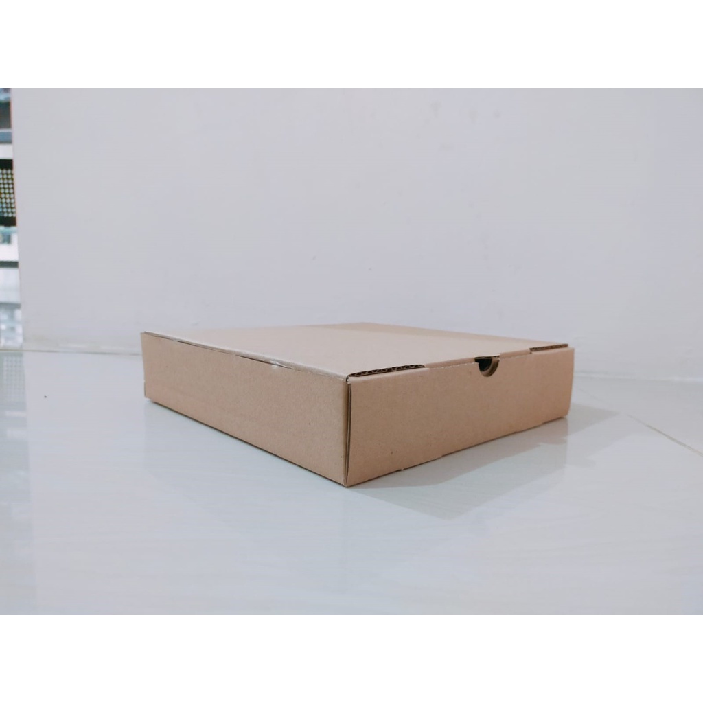 

(10PCS) Kardus pizza polos ukuran 20x20x4,5/Pizza Box