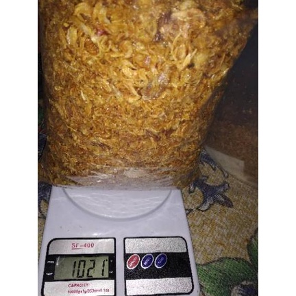 

Ready Stock--Bawang Goreng Brebes Asli Renyah Kriuk No MSG Kemasan 1Kg