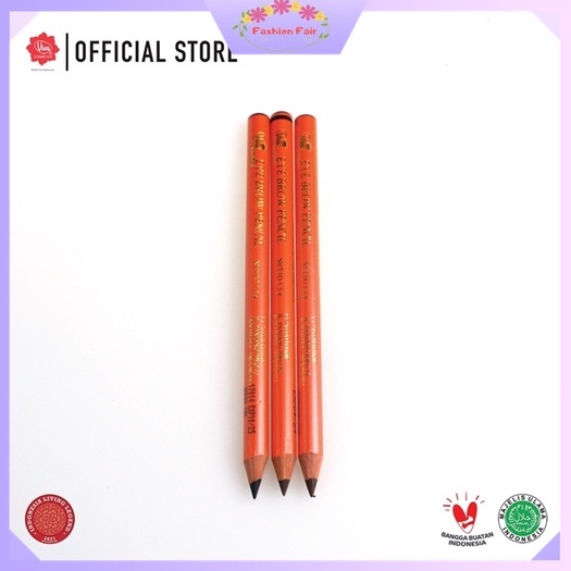 FASHION FAIR - Viva Pensil Alis Original 100% - Viva Queen Eye Brow Pencil