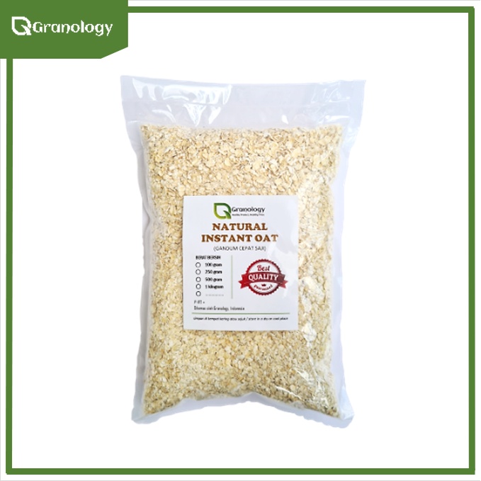 Instant Oat / Quick Oat / Oat Cepat Saji (1 kilogram) by Granology