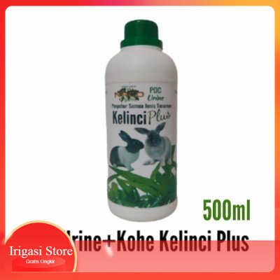 Pupuk POC Kelinci 500 ml - Pupuk Organik Cair Kelinci - Pupuk Kotoran Kelinci