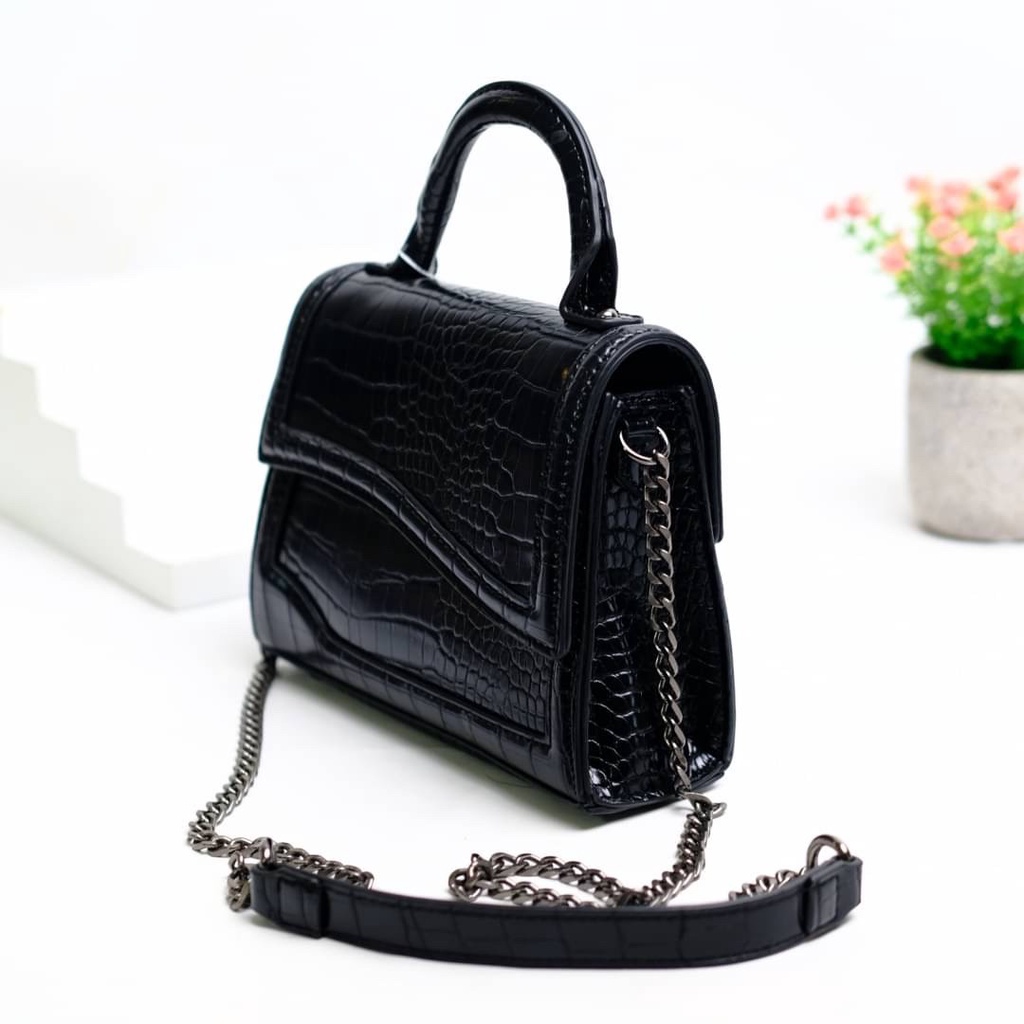 TAS WANITA SELEMPANG RANTAI Z336 SLING BAG PREMIUM IMPORT