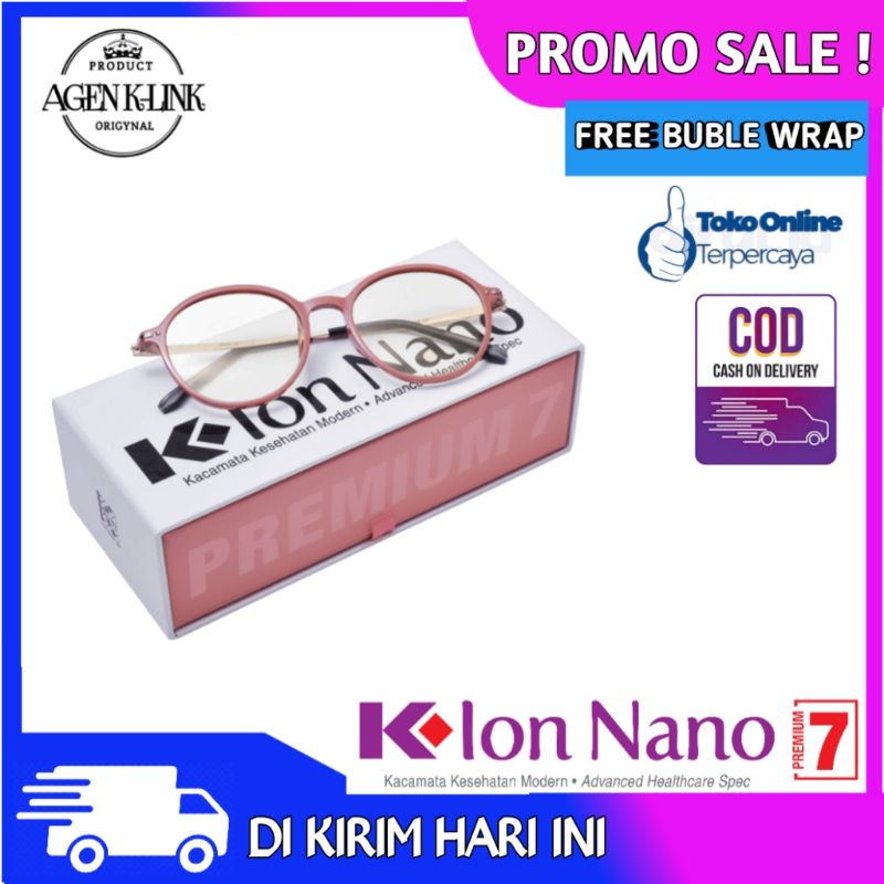 K Ion Nano Premium 7 Original Kacamata Kesehatan K link Kacamata premium 7 k ion nano kacamata terap