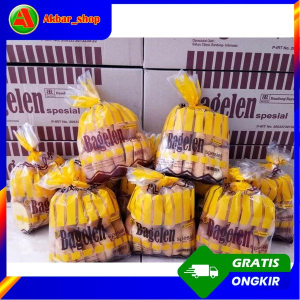 

4 Bungkus ROTI KERING BAGELEN BANDUNG RAYA ORIGINAL