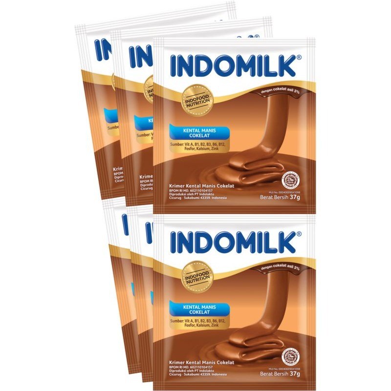 

INDOMILK SKM SACHET COKLAT 6X45GR /BND