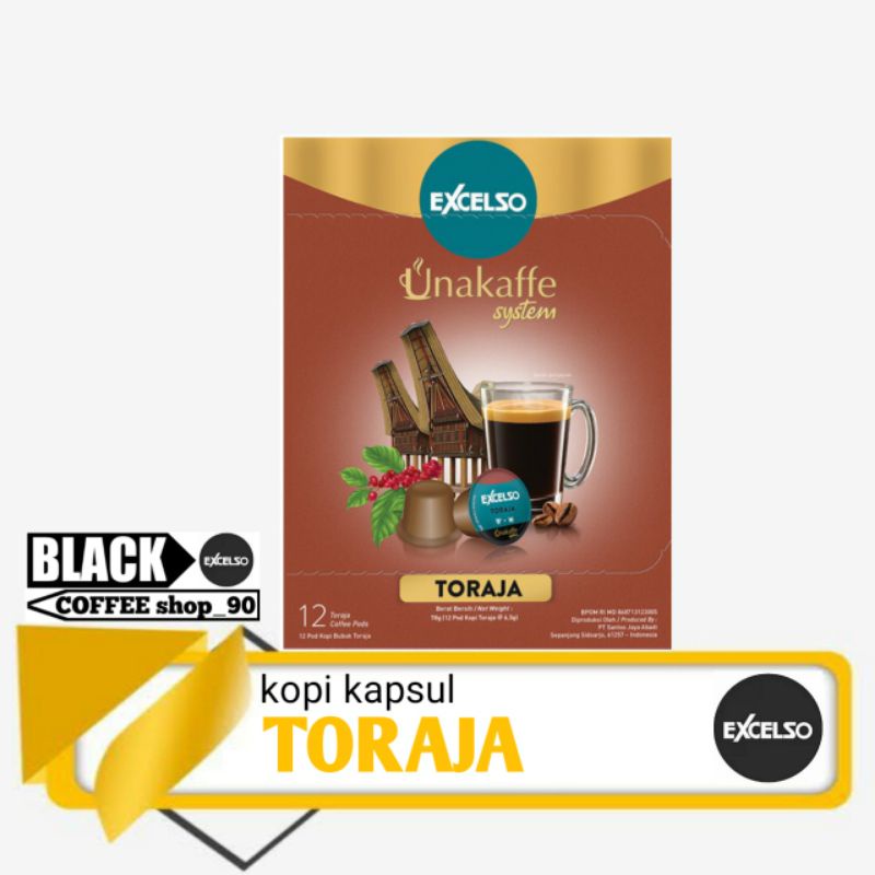unakaffe toraja (kopi kapsul mesin ventura excelso)