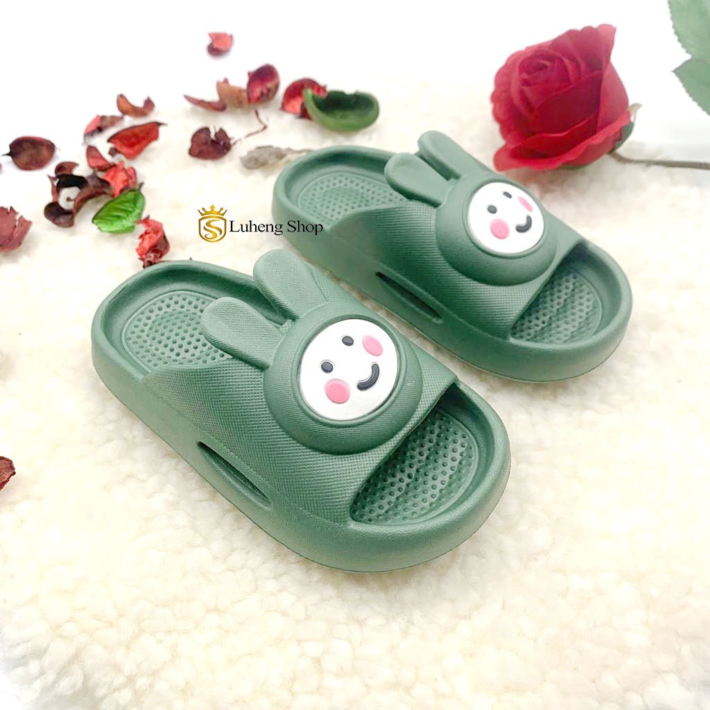 Sandal Anak-Anak Perempuan Sandal Selop Bahan Karet Terbaru Motif Boneka Size 24-29