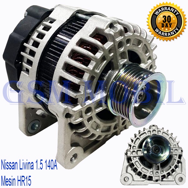 Alternator Dinamo Nissan Livina 1.5cc HR15 140A - 4776
