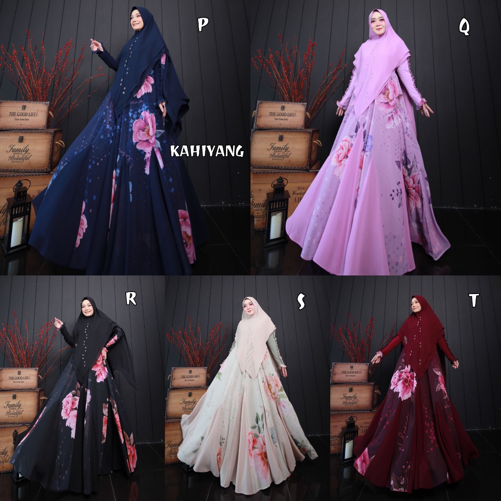 Gamis KAHIYANG Original by ELDEENA